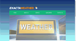 Desktop Screenshot of exactaweather.com
